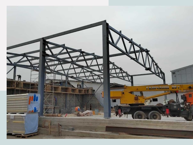 Строительство цехов в Щелково