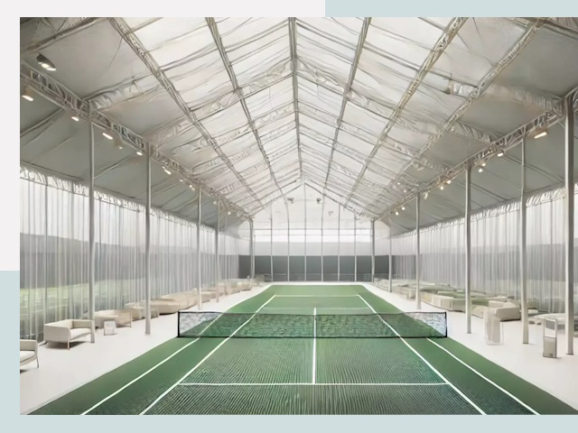 Строительство теннисных кортов в Щелково