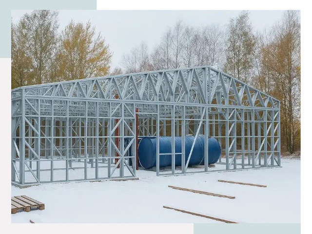 Металлические ангары в Щелково