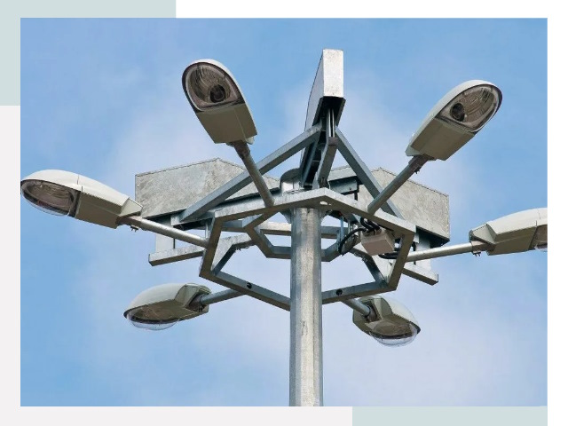 Монтаж осветительных мачт в Щелково