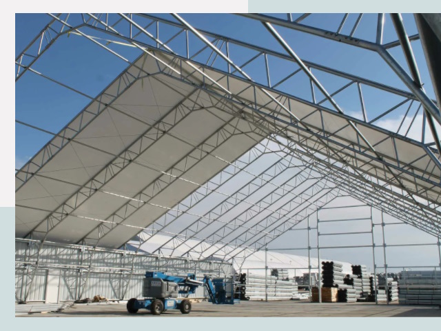 Каркасно-тентовые сооружения от СтальСтрой-Щлк по цене 624 руб.