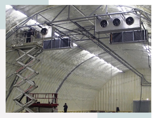 Оснащение ангаров в Щелково