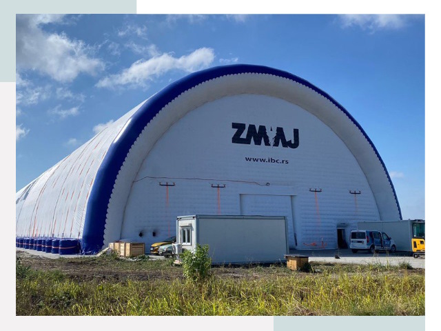 Брендирование ангаров в Щелково