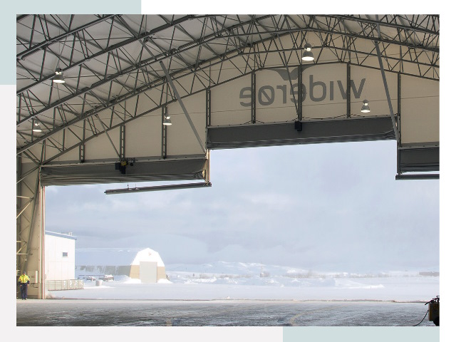 Ворота для ангаров в Щелково