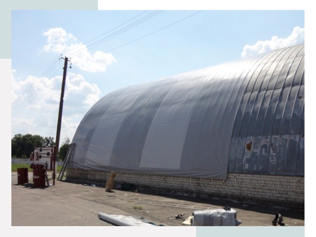 Ремонт ангаров в Щелково